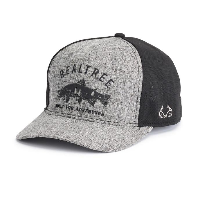 Men's Realtree Fly Cap, Black