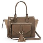 Sonoma Goods For Life&trade; Ruby Wing Tassel Satchel, Women's, Green Oth