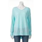Women's French Laundry Drop Shoulder Top, Size: Small, Lt Green