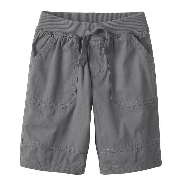 Boys 4-7x Jumping Beans&reg; Canvas Shorts, Boy's, Size: 5, Med Grey