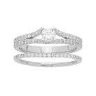 14k Gold 1 Carat T.w. Igl Certified Diamond Engagement Ring Set, Women's, Size: 9, White