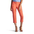 Lee, Women's Presley Crop Cargo Pants, Size: 14 Avg/reg, Med Red
