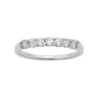 Igl Certified Diamond Wedding Ring In 14k Gold (1/2 Carat T.w.), Women's, Size: 8.50, White