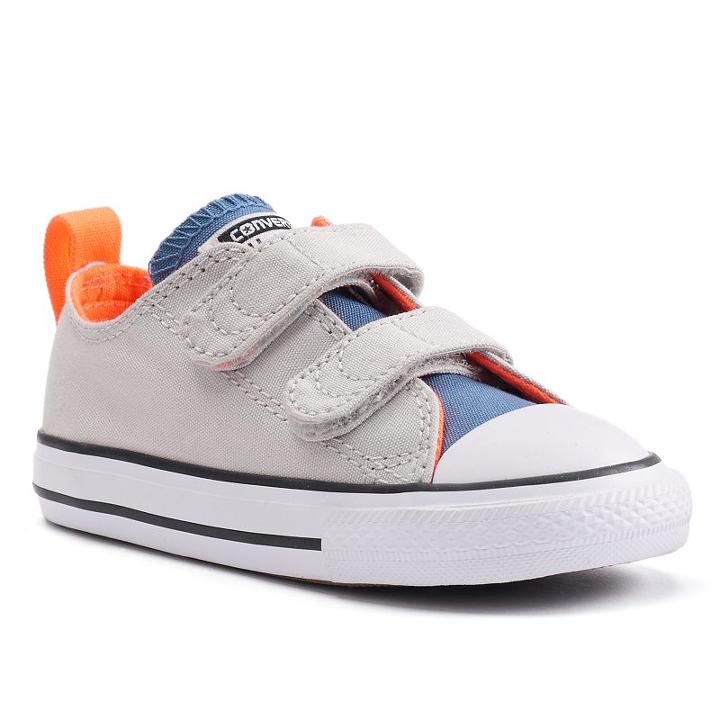 Toddler Converse Chuck Taylor All Star 2v Shoes, Boy's, Size: 6 T, Light Grey