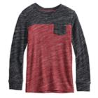 Boys 4-12 Sonoma Goods For Life&trade; Colorblock Pocket Knit Top, Size: 5, Dark Red