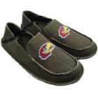 Men's Kansas Jayhawks Cazulle Canvas Loafers, Size: 13, Grey