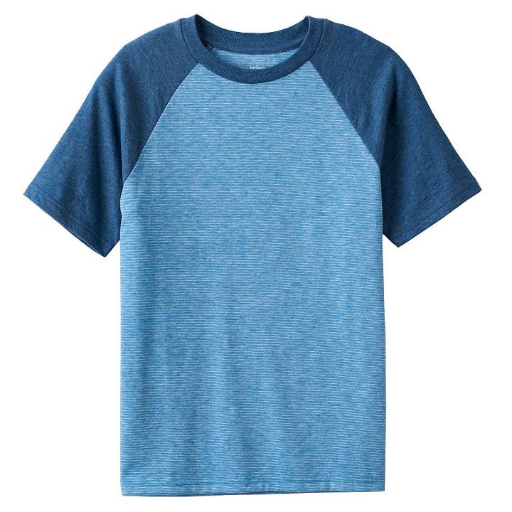 Boys 8-20 Urban Pipeline&reg; Ultimate Raglan Tee, Boy's, Size: Large, Blue (navy)