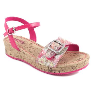 Mia Briar Girls' Wedge Sandals, Girl's, Size: 12, Dark Pink