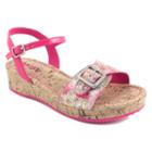 Mia Briar Girls' Wedge Sandals, Girl's, Size: 12, Dark Pink