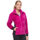 Women's Fila Sport&reg; Francesca Sherpa Fleece Jacket, Size: Large, Dark Pink