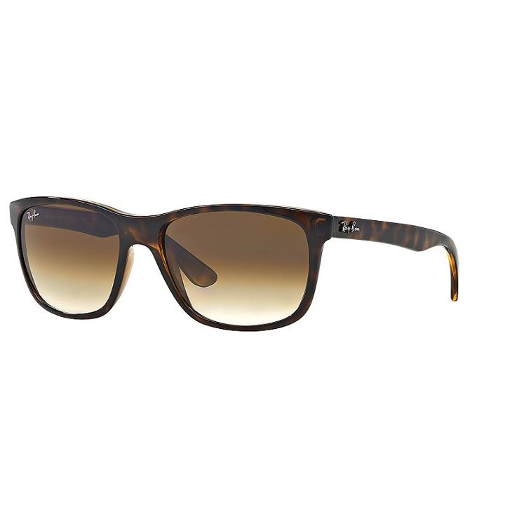 Ray-ban Rb4181 57mm Highstreet Square Gradient Sunglasses, Women's, Brown