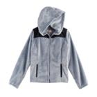 Girls 7-16 & Plus Size So&reg; Hooded Sherpa Zip-up Jacket, Size: 14, Grey