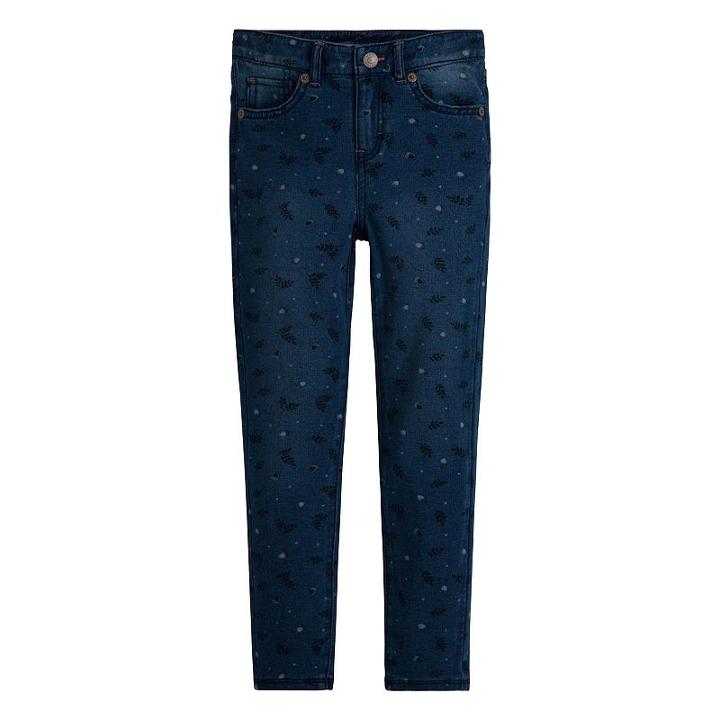 Girls 4-6x Levi's Knit French Terry Skinny Jeans, Girl's, Size: 4, Brt Blue