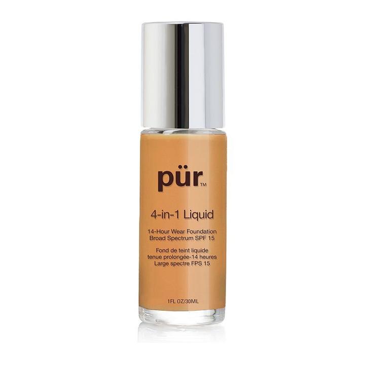 Pur 4-in-1 Liquid Foundation Spf 15, Brown