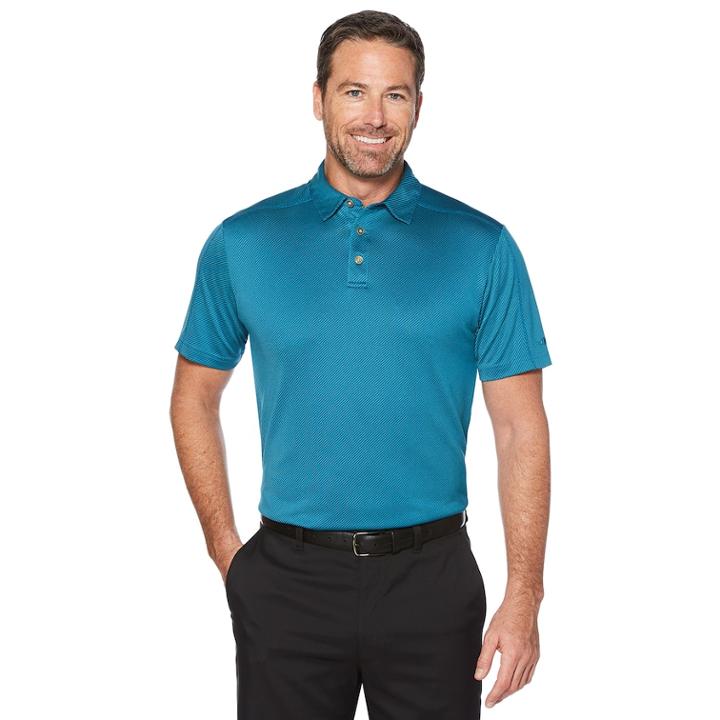 Men's Grand Slam Regular-fit Motionflow Performance Golf Polo, Size: Xxl, Brt Blue