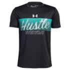 Boys 8-20 Under Armour Hustle Everyday Tee, Size: Medium, Black