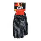 Star Wars: Episode Vii The Force Awakens Kylo Ren Adult Costume Gloves, Men's, Multicolor