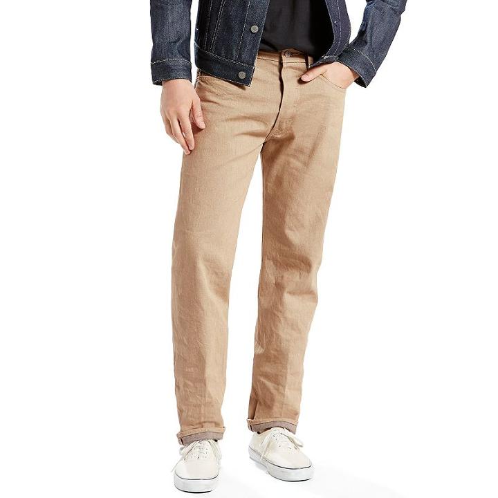 Men's Levi's&reg; 501&reg; Original Shrink-to-fit Jeans, Size: 30x32, Brown Oth
