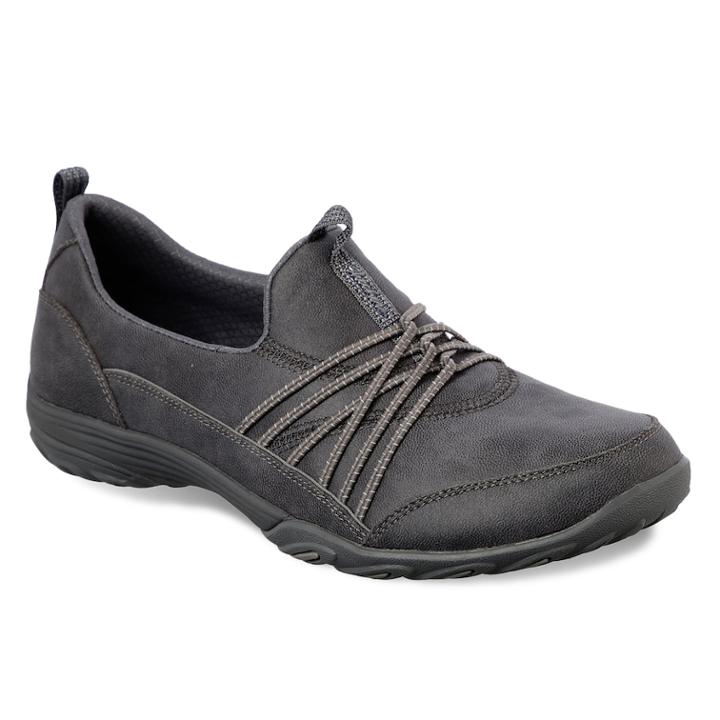 Skechers Empress Let's Be Real Women's Shoes, Size: 7.5, Dark Grey