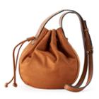Lc Lauren Conrad German Soft Bucket Bag, Women's, Dark Brown