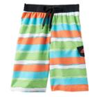 Boys 8-20 Adidas Go On Stripe Board Shorts, Boy's, Size: Xl(18/20), Orange