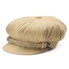 Betmar Fisherman Rope Trim Cat Hat, Women's, Beig/green (beig/khaki)