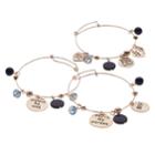 Soul Sisters Bangle Bracelet Set, Women's, Blue