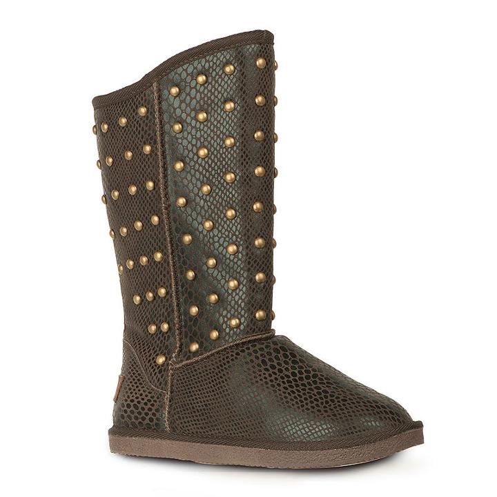 Lugz Kimi Women's Plush Boots, Size: Medium (7), Dark Brown