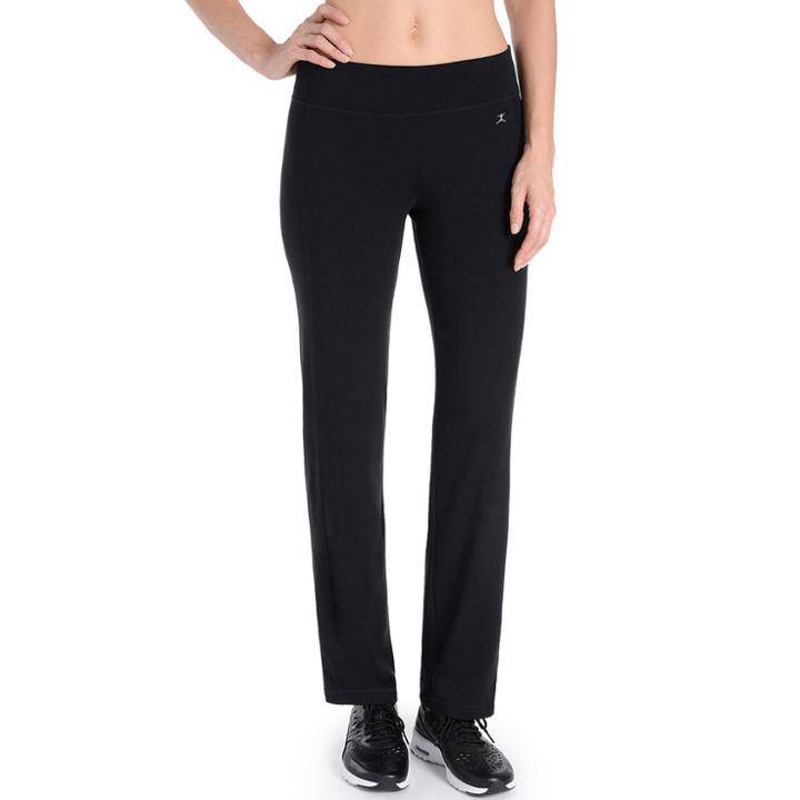 Women's Danskin High-waisted Yoga Pants, Size: Small, Black