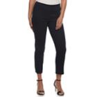 Women's Elle&trade; Pull-on Ankle Dress Pants, Size: Xxl, Dark Blue