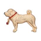 Napier Dog Pin, Women's, Gold