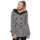 Juniors' J-2 Removable Hood Trench Coat, Teens, Size: Medium, Oxford