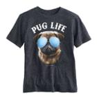 Boys 8-20 Pug Life Tee, Boy's, Size: Large, Brown Over