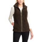 Women's Chaps Faux-shearling Vest, Size: Xs, Green