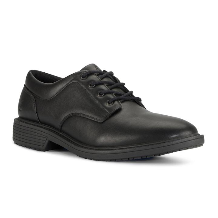 Emeril West Men's Water-resistant Oxford Work Shoes, Size: 7 D, Black