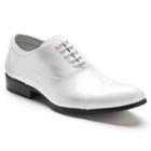 Stacy Adams Gala Men's Oxford Dress Shoes, Size: Medium (9.5), White Oth