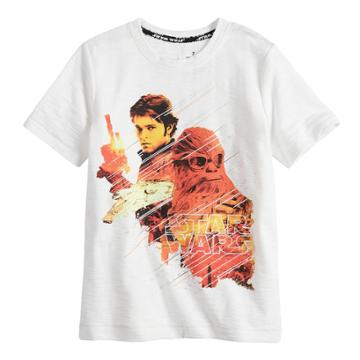 Boys 4-7x Star Wars A Collection For Kohl's Chewbacca Graphic Tee, Size: 7, White