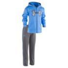 Boys 4-7 Under Armour Abstract Logo Pullover Hoodie & Pants Set, Size: 6, Brt Blue