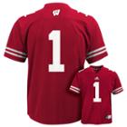 Boys 4-7 Adidas Wisconsin Badgers Replica Football Jersey, Size: L(7), Red