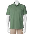 Big & Tall Grand Slam Airflow Solid Pocketed Performance Golf Polo, Men's, Size: 4xb, Dark Green