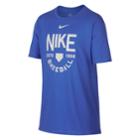 Boys 8-20 Nike Baseball Logo Tee, Size: Medium, Blue