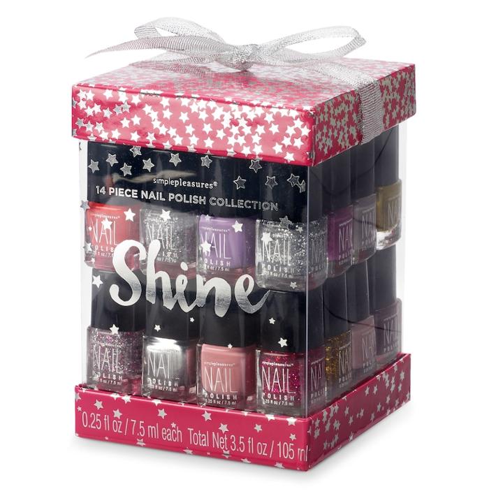 Simple Pleasures Shine 14-pc. Nail Polish Collection, Multi