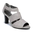 Lifestride Catlyn Women's High Heel Sandals, Size: 7 Wide, Grey