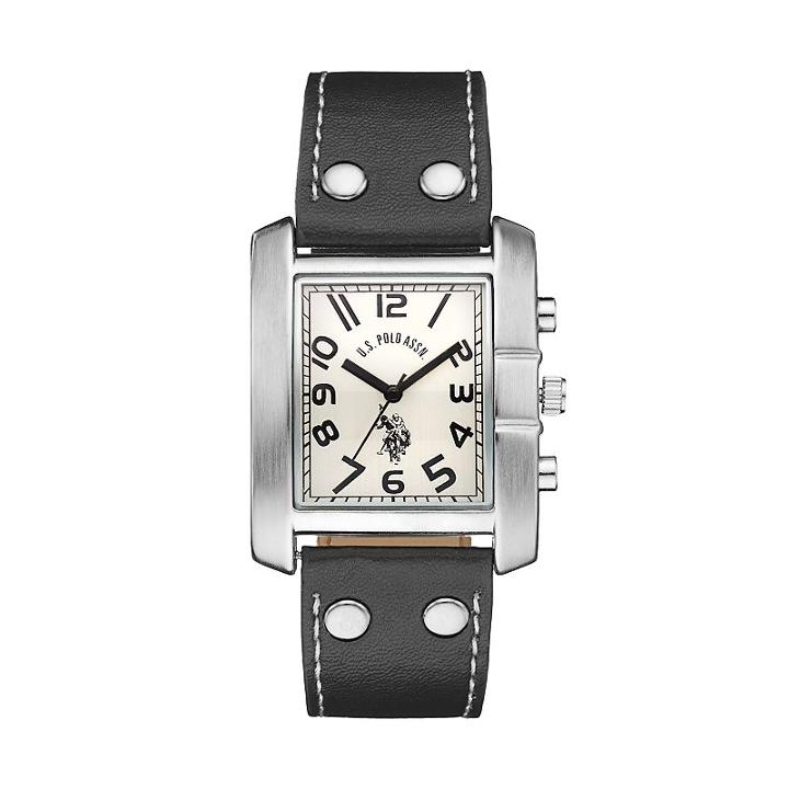 U.s. Polo Assn. Men's Watch, Size: Small, Black