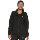 Women's Nike Sportswear Funnel Neck Zip Up Hoodie, Size: Small, Grey (charcoal)