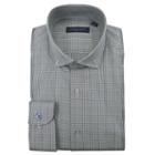 Men's Andrew Fezza Slim-fit Comfort Flex Collar Dress Shirt, Size: 17, Grey Other