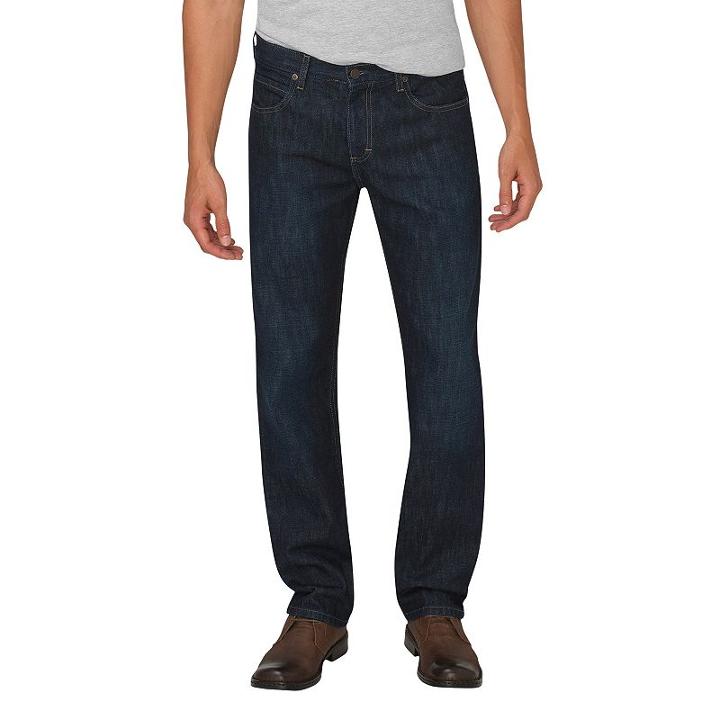 Men's Dickies Regular-fit Straight-leg Jeans, Size: 44x30, Blue