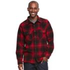 Men's Croft & Barrow&reg; Arctic Fleece Shirt Jacket, Size: Xl, Med Green