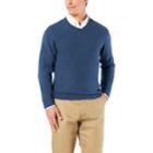Men's Dockers&reg; Classic-fit V-neck Sweater, Size: Xl, Blue