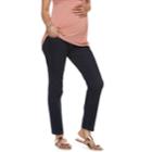 Maternity A:glow Full Belly Panel Skinny Jeans, Women's, Size: 6-mat, Dark Blue